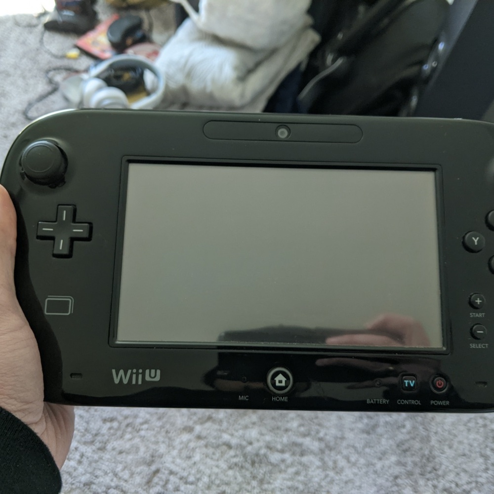 NINTENDO Wii U handheld gamepad black